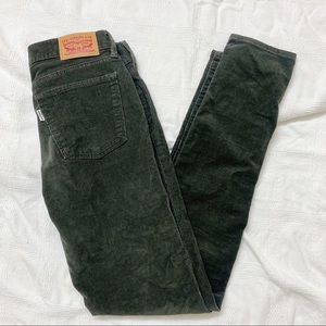 Levis 710 Super Skinny Jeans Corduroy Pants